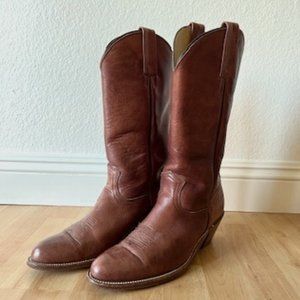 Frye Leather Cowboy Boots 9.5 Women's